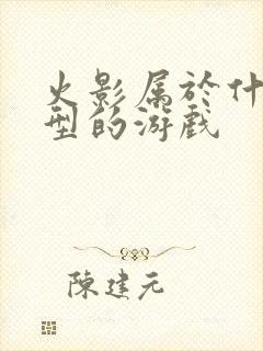 火影属于什么类型的游戏