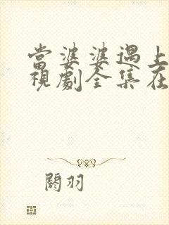 当婆婆遇上妈电视剧全集在线观看