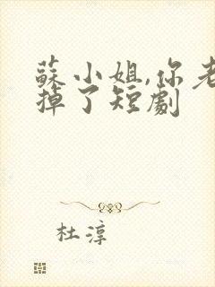 苏小姐,你老公掉了短剧