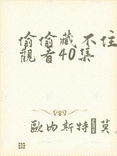偷偷藏不住免费观看40集