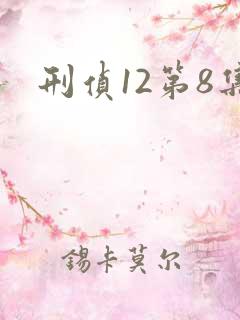 刑侦12第8集 刑侦12第8集