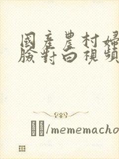 国产农村妇女露脸对白视频