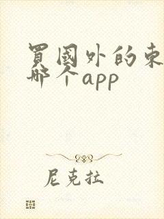 买国外的东西上哪个app