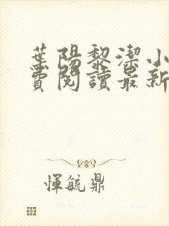 叶阳黎洁小说免费阅读最新章节更新
