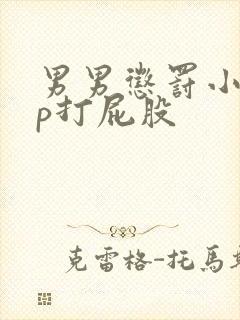 男男惩罚小说sp打屁股