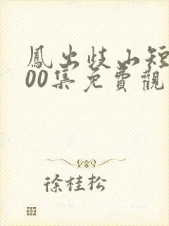 凤出歧山短剧100集免费观看 凤出歧山短剧100集免费观看