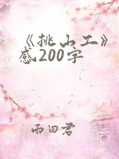 《挑山工》读后感200字