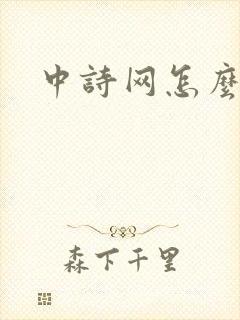 中诗网怎么投稿