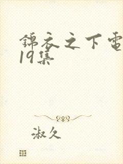 锦衣之下电视剧19集