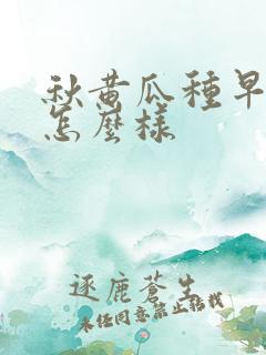 秋黄瓜种早了会怎么样