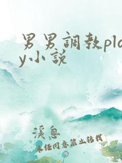 男男调教play小说 男男调教play小说