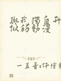与我独自升级类似的动漫