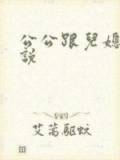 公公跟儿媳的小说