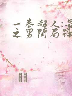 一拳超人:最强之男开局号