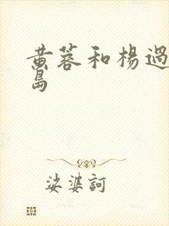 黄蓉和杨过在荒岛
