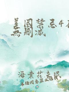 美国禁忌4在线无删减