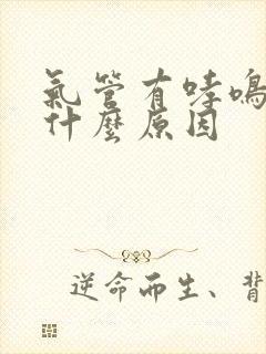 气管有哮鸣音是什么原因