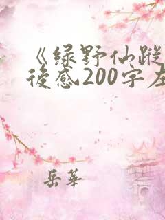 《绿野仙踪》读后感200字左右