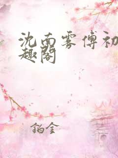 沈南雾傅初安笔趣阁