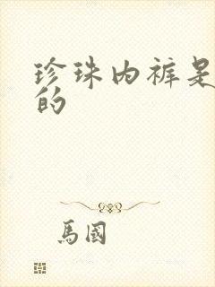 珍珠内裤是干嘛的