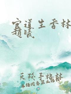 官道生香林朝阳赵曦