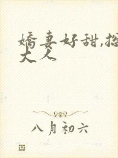娇妻好甜,总裁大人
