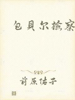 包贝尔检察风云