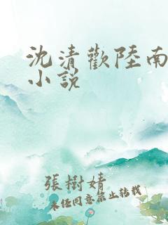 沈清欢陆南笙的小说 沈清欢陆南笙的小说