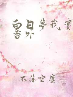 白日梦我实体书番外