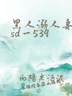 黑人溺人妻dasd一539