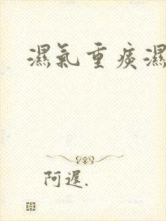 湿气重痰湿重