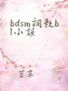 bdsm调教bl小说