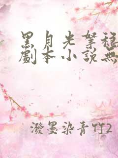 黑月光拿稳be剧本小说无删减版