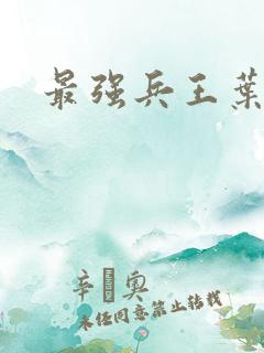 最强兵王叶寒