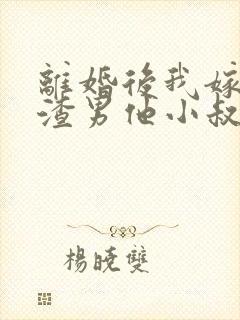 离婚后我嫁给了渣男他小叔,
