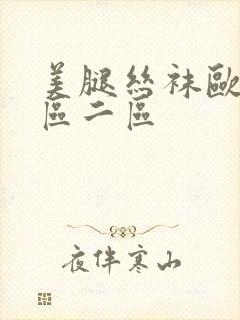 美腿丝袜欧美一区二区