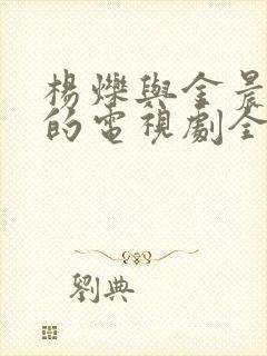 杨烁与金晨主演的电视剧全部