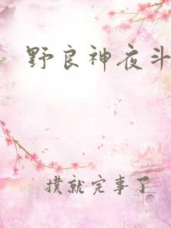 野良神夜斗配音