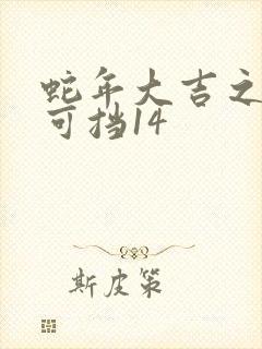 蛇年大吉之婚不可挡14