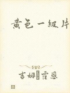 黄色一级片韩国