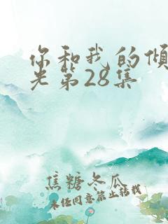 你和我的倾城时光第28集