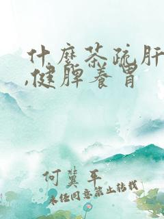 什么茶疏肝理气,健脾养胃