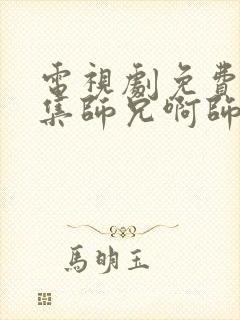 电视剧免费看全集师兄啊师兄