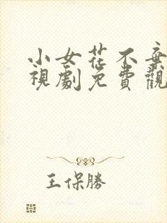 小女花不弃 电视剧免费观看