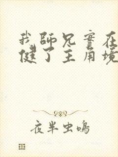 我师兄实在太稳健了主角境界