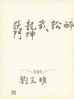 狄龙武松醉打蒋门神