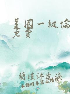 美国一级伦理片免费