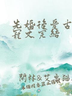 先婚后爱古言甜宠文完结