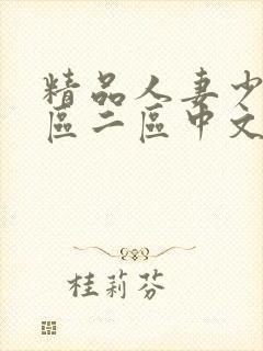 精品人妻少妇一区二区中文字幕