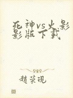死神vs火影火影版下载